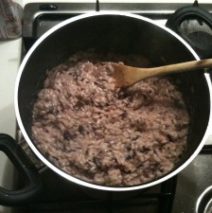 Risotto della Chiara, radicchio e gorgonzola